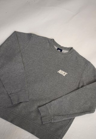 VINTAGE 90S NIKE GREY SWEATSHIRT