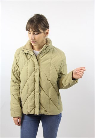 VINTAGE FILA BEIGE PADDED 90S JACKET