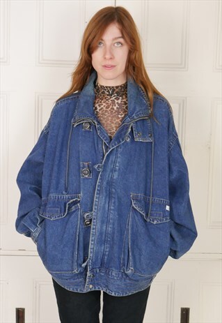 80S OVERSIZED DENIM JACKET