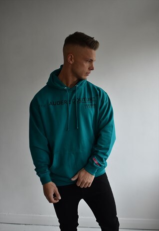 TURQUOISE DVR HOODIE