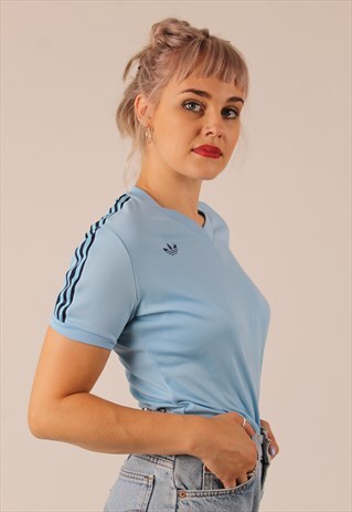 80S ADIDAS TREFOIL LOGO TSHIRT