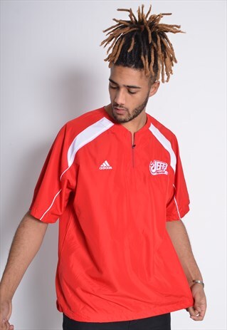 adidas short sleeve windbreaker