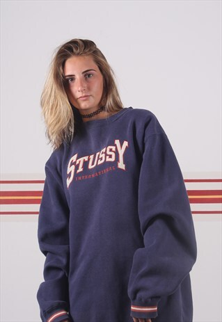RETRO STUSSY LOGO SWEATSHIRT