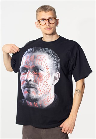 OLEKSANDR USYK UNISEX T-SHIRT IN BLACK