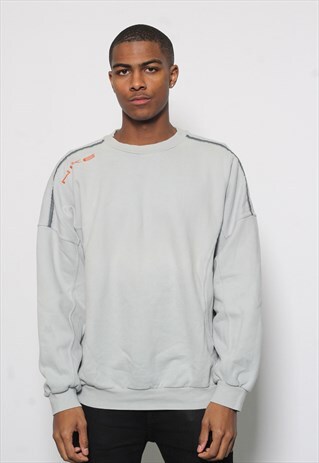 VINTAGE NIKE LOGO SWEATSHIRT BLUE