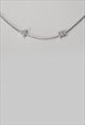 ARROW CHAIN NECKLACE WOMEN STERLING SILVER NECKLACE