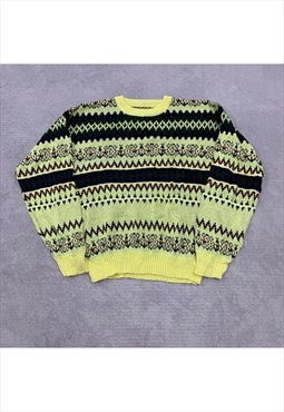 Vintage Knitted Jumper Men's L