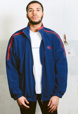 VINTAGE UMBRO VELOUR TRACK JACKET