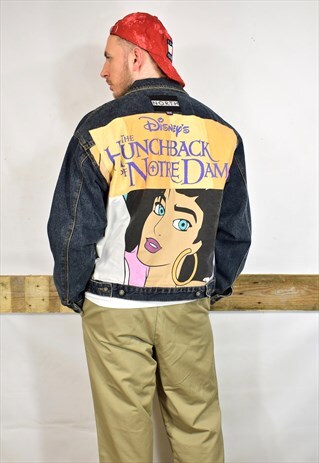 NORTH REWORKED DISNEY HUNCHBACK OF NOTRE DAME DENIM JACKET