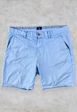Gant Baby Blue Chino Shorts Regular Men's W36