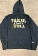 CHAMPION HOODIE PULLOVER WILDCATS FOOTBALL SWEATSHIRT