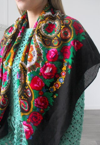 PRINT SCARF VINTAGE