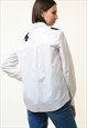 80S VINTAGE VTG SPORTMAX MAX MARA WHITE BLOUSE 4793