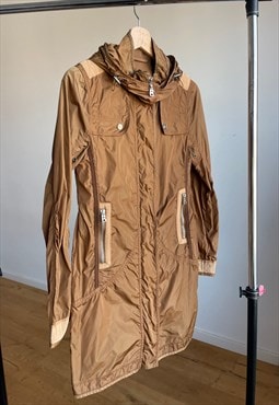 Bogner Rainproof Cable Brown Midi Jacket