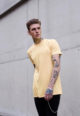 ESSENTIAL BLANK T-SHIRT - SAND CREAM