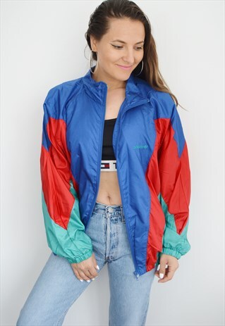 RARE 80S ADIDAS TREFOIL SHELL JACKET