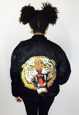 VINTAGE TIGER BOMBER JACKET