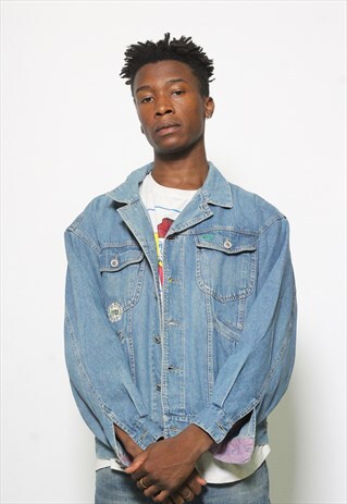 VINTAGE THINK PINK DENIM JACKET