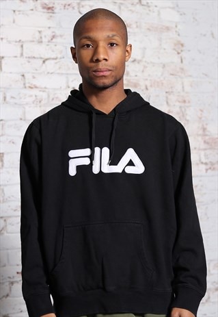 fila embroidered hoodie