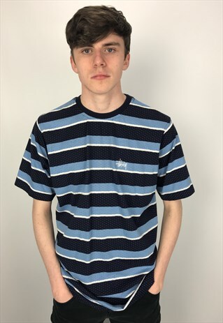 90S VINTAGE MADE IN USA STUSSY T-SHIRT