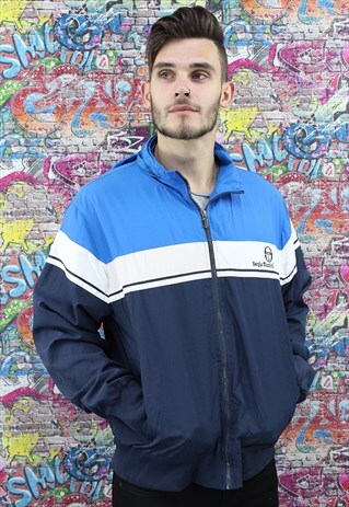 VINTAGE 90S SHELL JACKET / WINDBREAKER. UNISEX SPORTSWEAR.