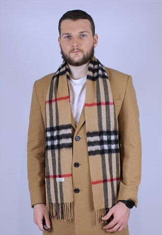 BURBERRY VINTAGE SCARF SIZE NOVA