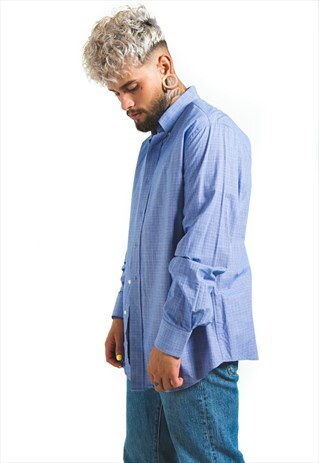VINTAGE 80S TOMMY HILFIGER CLASSIC SHIRT / S6355