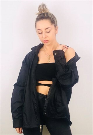 VINTAGE OVERSIZED NYLON JACKET