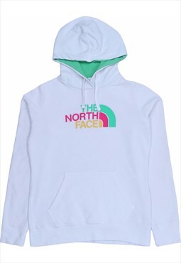 The North Face 90's Spellout Pullover Hoodie Small White