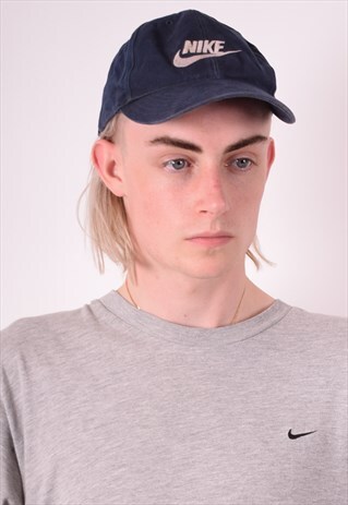 NIKE MENS VINTAGE CAP ONE SIZE BLUE 90S