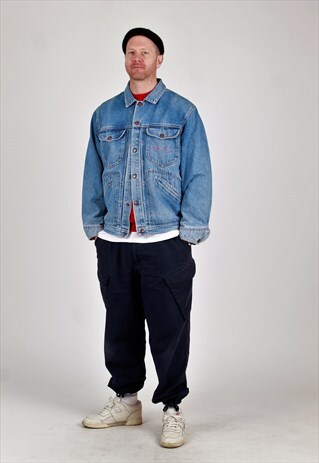 VINTAGE BEST COMPANY BY OLMES CARRETTI DENIM JACKET