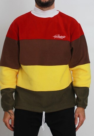 TURTLENECK FLEECE IN MULTI COLOUR