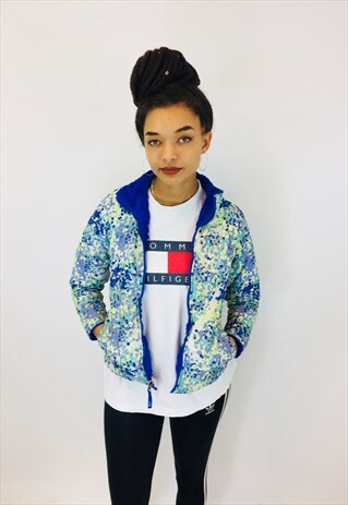 NORTH FACE REVERSIBLE PUFFER COAT