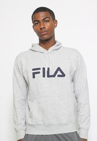 VINTAGE FILA LOGO HOODIE
