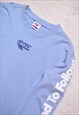 VINTAGE HI-TEC BLUE LONG SLEEVE TOP