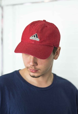 VINTAGE ADIDAS BASEBALL CAP HAT 90S X 2.9