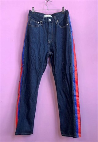 VINTAGE CALVIN KLEIN JEANS INDIGO DENIM TROUSERS