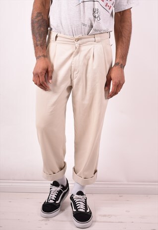 LEVI'S MENS VINTAGE TROUSERS W32 L28 GREY 90S