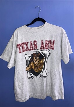 Vintage grey XL Texas A&M Tshirt 