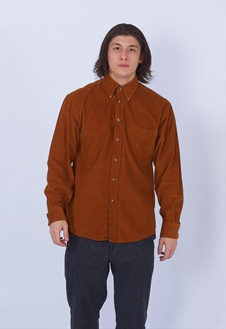 VINTAGE DHAGA 70'S CORDUROY SHIRT