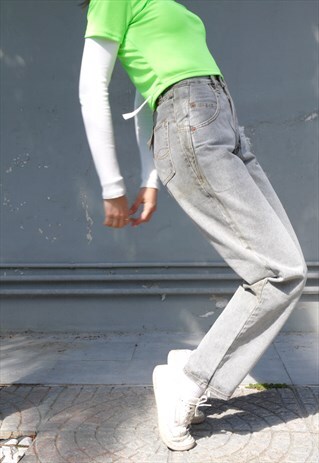 VINTAGE AMERICANINO HIGH-WAISTED MOM JEANS