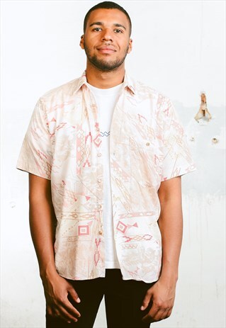 VINTAGE 90S PATTERN SHIRT