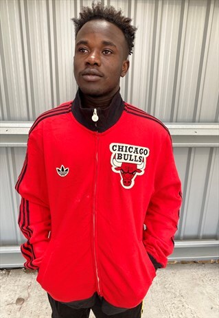 VINTAGE ADIDAS CHICAGO BULLS TRACK TOP FOR MAN