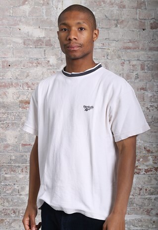 VINTAGE REEBOK LOGO T-SHIRT WHITE