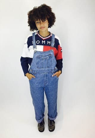 VINTAGE DENIM DUNGAREES