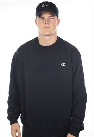 VINTAGE CHAMPION USA SMALL LOGO SWEATSHIRT JUMPER