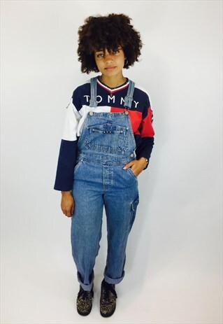 VINTAGE DENIM DUNGAREES