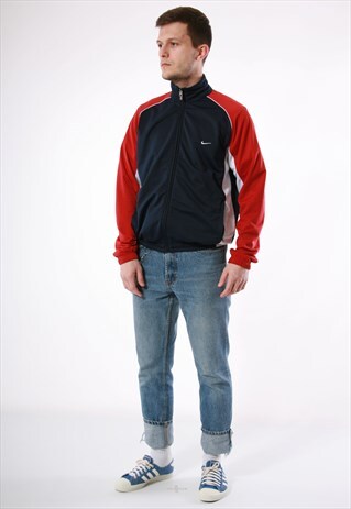 90S VINTAGE NIKE RARE OLDSCHOOL TRACK JACKET 13634