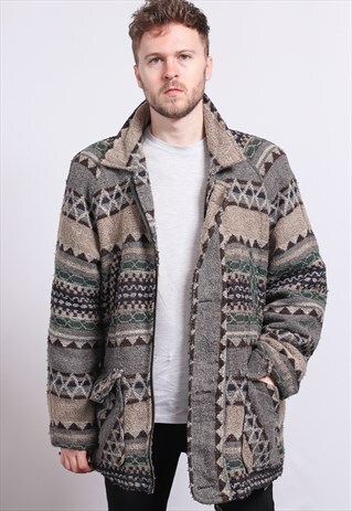 VINTAGE AZTEC INCA JACKET