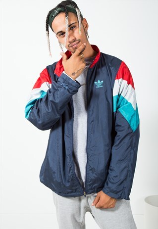VINTAGE ADIDAS SPORT SHELL JACKET / S1927